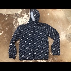 Adidas monogram windbreaker jacket